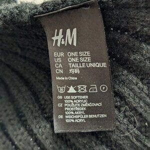 Black Scarf H&M
